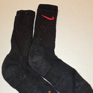 Nike Men's Dri-Fit Performance Socks Black/Red - Large